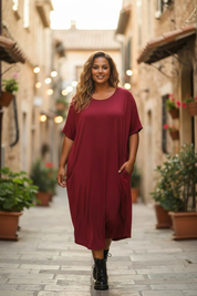 Rödare färg i gammal stan