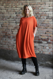 Sarah Dress Orange