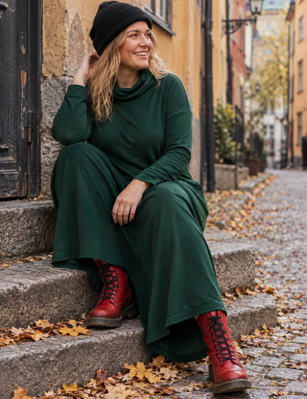 Sittande i Gamla stan