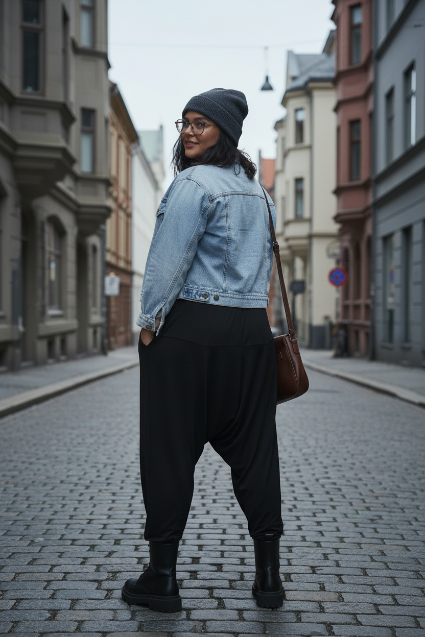 Skandinavisk gata – bakifrån