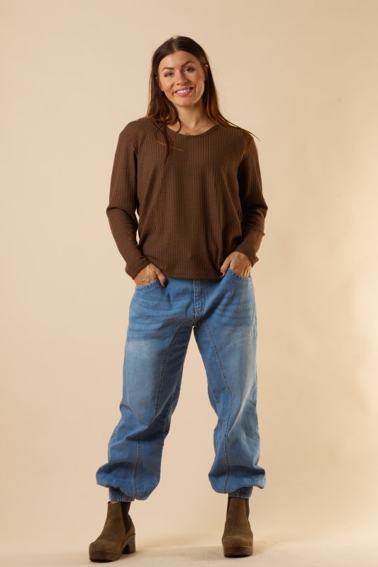 TINKIÄ! Tofta New Stretch Jeans Vaaleansininen Wash (vain XS/S) 