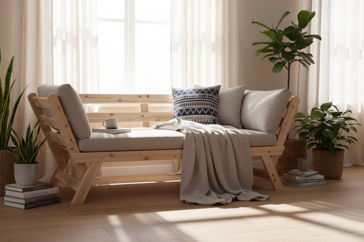 Tribal kudde i läshörna